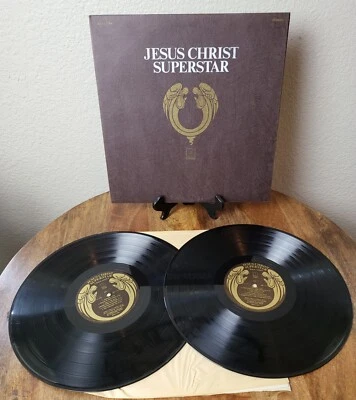 Vintage Vinyl 12" Record Jesus Christ Superstar Double Album  - Image 1 of 4