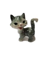 Goebel West Germany Gray Cat Figurine