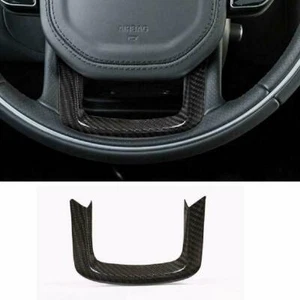 Cubierta de volante real de fibra de carbono para Range Rover Sport 2014-2019 - Imagen 1 de 5