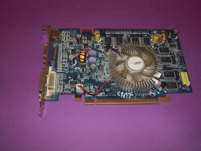 NVIDIA GEFORCE 7300GT 256MB DDR2 PCI EXPRESS TESTATA DVI TV-OUT - Immagine 1 di 3