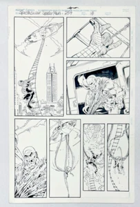 Spectacular Spider-Man #254 pg. 18 Luke Ross Penciller Dan Green Inker Marvel - Imagen 1 de 1