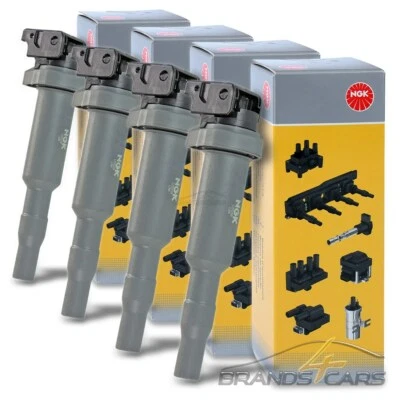 4x NGK ZÜNDSPULE ZÜNDSPULEN FÜR BMW 1-ER E81 E82 E87 E88 116 118 120 N43 N46