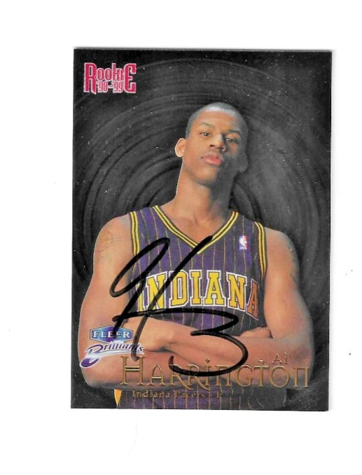 AL HARRINGTON -1998-99 FLEER -RC -AUTÓGRAFO -#-122 -FIRMADO -PACERS -NBA - ENVÍO GRATUITO Foto 1 de 1