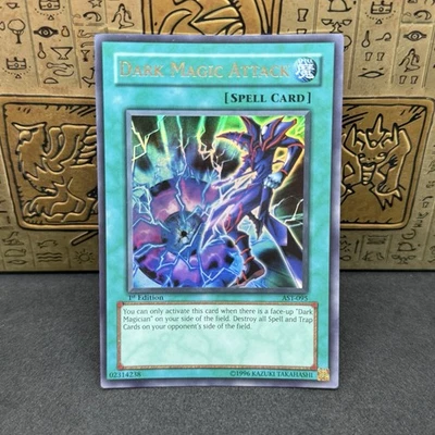 Yugioh Dark Magic Attack AST-095 Ultra Rare 1st Edition NM - Image 1 of 2