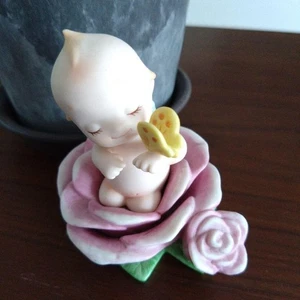 Rose O'Neil Kewpie Rose Figurine Doll Kato Kogei - Picture 1 of 11