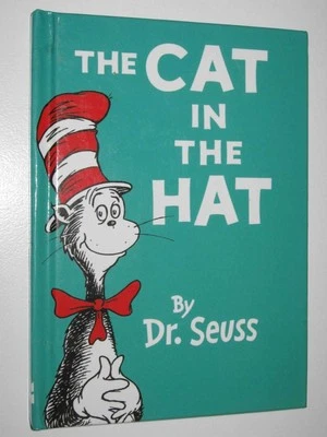 The Cat in the Hat by Dr Seuss Hardcover Collins Reprint - Image 1 of 3