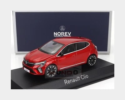 1:43 NOREV Renault Clio 2024 Flame Red NV517579 - Immagine 1 di 2