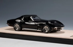 Corvette 1969 en esmoquin negro a escala 1:43 edición limitada de 69 piezas exclusivo del distribuidor - Imagen 1 de 6