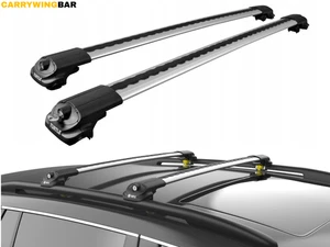 2024-2025 Hyundai Santa Fe Roof Rack Cross Bars Rails Aluminium Silver 2x - Bild 1 von 18