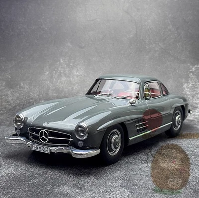 NOREV 1:12 Benz 300SL seal Alloy Model Car Diecast adults Gifts collection Gray - Image 1 of 4