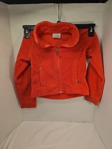Columbia Sportswear Fleecejacke Größe Mädchen Gr. XXS 4/5 durchgehender Reißverschluss rosa - Bild 1 von 7