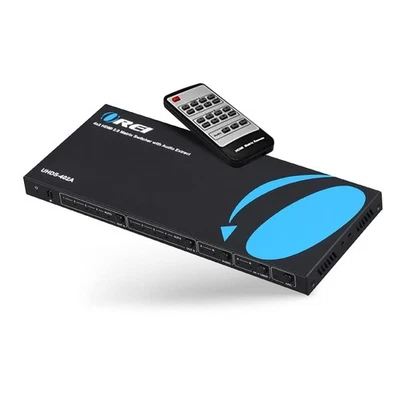 4K HDMI Matrix Switch 4 X 2, Switcher 18G UltraHD with Arc Supports Upto 4K @... - Image 1 of 4