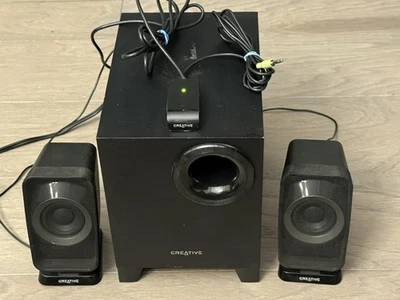 Creative Inspire T3130 Computer Speaker W Subwoofer/Volume/Bass Control-Full Set - Image 1 of 4