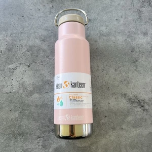 KLEAN KANTEEN Insulated Narrow Classic Bottle 12oz (w/Loop Cap) Lotus Tint, NEW - Picture 1 of 9