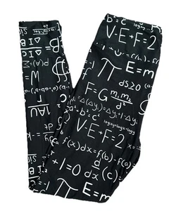OS Lularoe Leggings Math Teacher Chalk Board Trigonometry Size 2-10 NWT 110272 - Picture 1 of 4