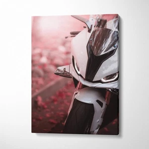 BMW Inspired S1000RR High Resolution Museum Quality Vertical Canvas Print #067 - Picture 1 of 14