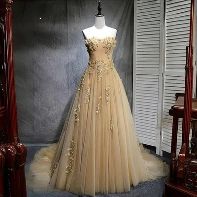 Vestidos de noiva apliques florais de renda sem mangas linha A plissadas vestidos de noiva - Imagem 1 de 4