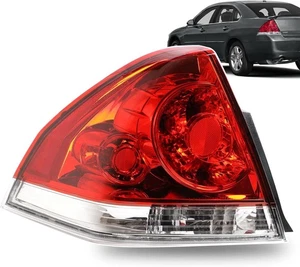 Luces traseras compatibles con Chevrolet Impala 2006-2013 lado izquierdo del conductor, rojo  - Imagen 1 de 6