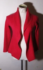 L.L. BEAN Pink 100% Cashmere Cardigan Wrap Sweater Women's S Petite - Picture 1 of 6