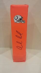 ANDREW LUCK SIGNED TOUCHDOWN PYLON INDIANAPOLIS COLTS FOOTBALL JSA COA