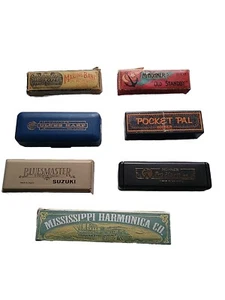 LOTTO DI 7 MIX HOHNER VINTAGE - Foto 1 di 2