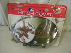 Champ Houston Astros Hitch Cover 3 in 1 Hitch/Grille/Back of Car New in Package - Picture 1 of 5