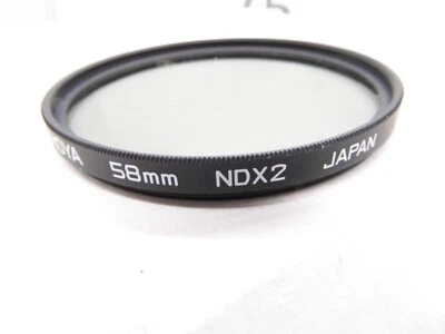 58mm ND2 Lens Filter -quality filter nd2x ndx2 neutral density - Image 1 of 3