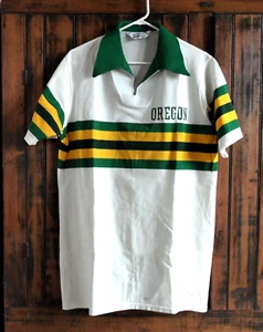 orig. 1981-85 Oregon Ducks Blair Rasmussen **Top de calentamiento de baloncesto usado en el juego** - Imagen 1 de 11