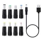 Universal 5V Power Cable Cord Charging Cable Tips for Router Moon LED Light