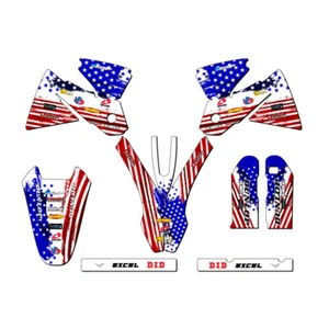 1998-2000 EXC MERICA Usa Senge Graphics Kit Compatible with KTM - Picture 1 of 10