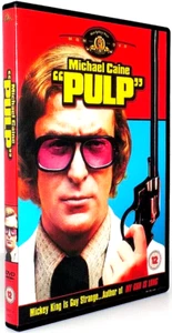 Pulp (1972) DVD R2 Michael Caine, Mickey Rooney, Lizabeth Scott, Lionel Stander - Imagen 1 de 4