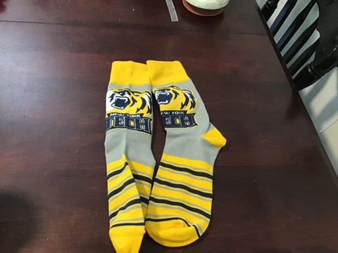 new york tech socks Cover