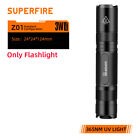 Superfire Led Edc Flashlight Uv 365Nm Torchlight Rechargeable Lamp Waterproof