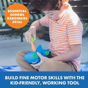 Educational Insights Design & Drill® Shark Toy - Take Apart Toy Toddler Drill... - Picture 1 of 6