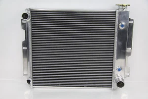 NEW 3 ROW/CORE 4 Pass Jeep Wrangler TJ/YJ Aluminum Radiator/V8 Conversion 87-06 - Picture 1 of 2