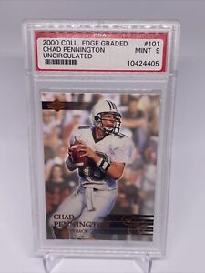2000 Collector's Edge Graded Uncirculated #101 Chad Pennington /5000 (RC) PSA 9