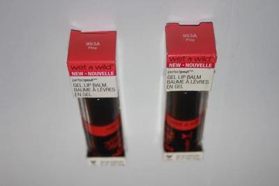 Wet n Wild PerfectPout Gel Lip Balm #953A Play  Lot of 2 In Box - Image 1 of 2