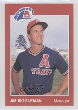 1988 Grand Slam Arkansas Travelers Jim Riggleman #4