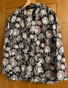 M & S hooded parka, detachable quilted lining , snap fastening,UK12 - Picture 1 of 6