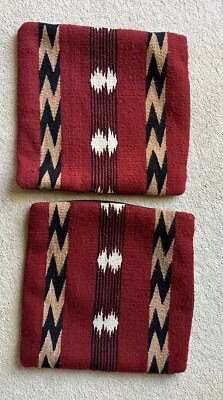 Southwestern Wool Pillow Shams Set Of 2 - Image 1 of 4