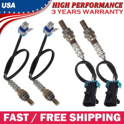 4pcs Oxygen Sensors for Chevrolet Silverado 2500 6.0L 2011 2012 2013 2014 2015 - Image 1 of 4
