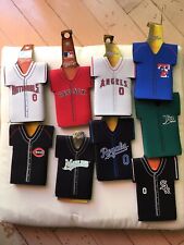 MLB Jersey Koozie, Red Sox, White Sox, Reds, Rangers, Nationals, Royals, Angels