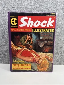EC COMICS PICTO-FICTION  SHOCK/TERROR/CRIME/CONFESSIONS ILLUSTRATED BOX SET - Picture 1 of 22