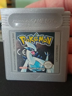 Pokemon Versione Argento Nintendo Game Boy PAL ITA SENZA Scatola - Immagine 1 di 4