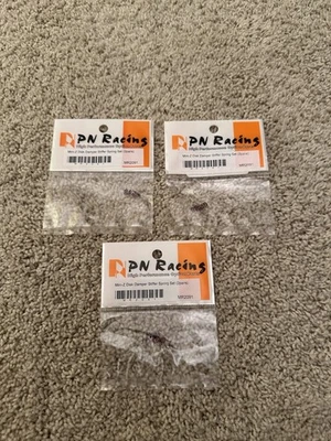 PN Racing MR2091 Mini-Z Disk Damper Stiffer Spring Set x3 - Image 1 of 2
