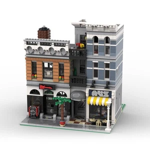 Custom: Dentist's Office Cake Bank Café Cinema Sweet Brigade 10259 PCS MOC-88443 - Picture 1 of 6