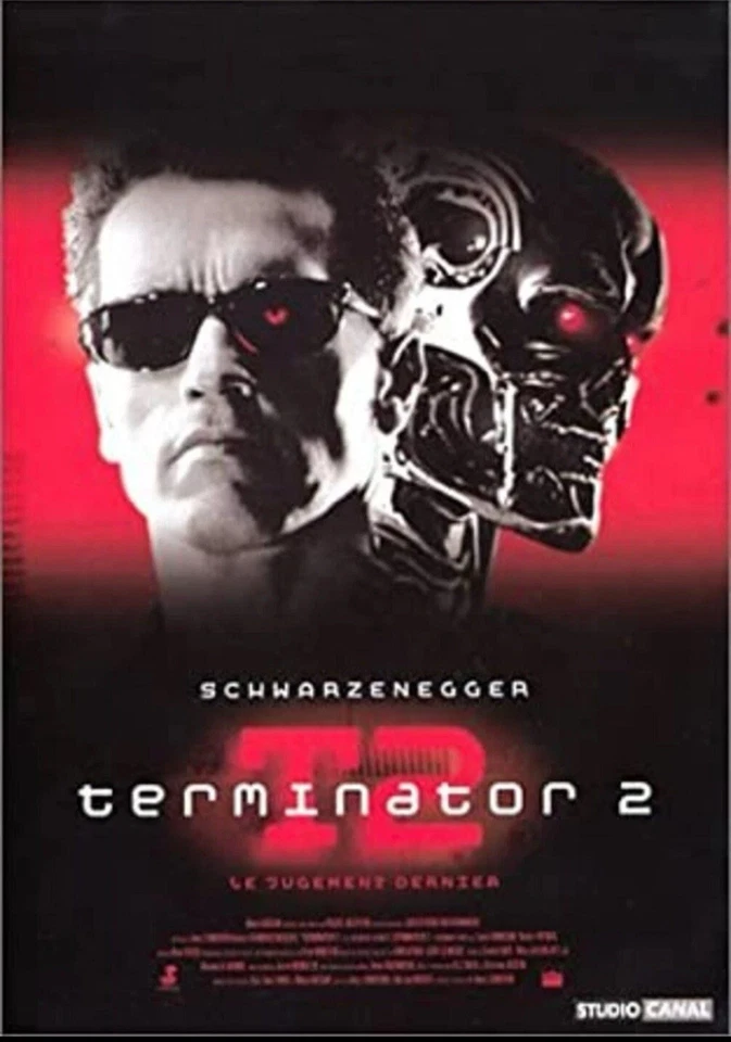 Terminator 2 Judgement Day Le Jugement Dernier T2 French Import Lenticular Box - Image 1 of 1