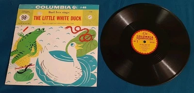 Burl Ives 10" 78 The Little White Duck Columbia MJV 85 Percy Faith vg+ - Image 1 of 2
