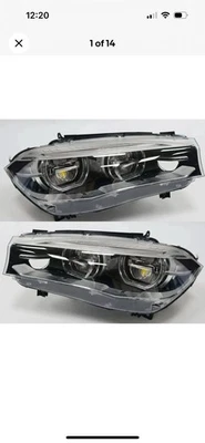 Faros LED completos delanteros derecho e izquierdo BMW X5 2014-2018. Foto 1 de 4