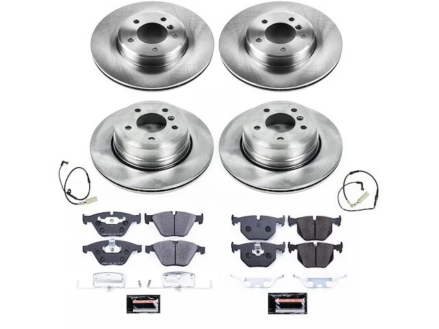 Kit de pastillas de freno y rotor para 525xi 528i xDrive 528xi 530xi 535i 535xi QN93N3 Foto 1 de 1